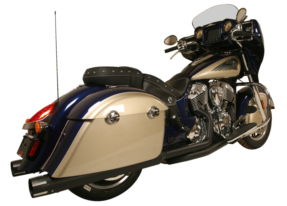 True Dual Indian Motorcycle Exhaust Rush Racing Products